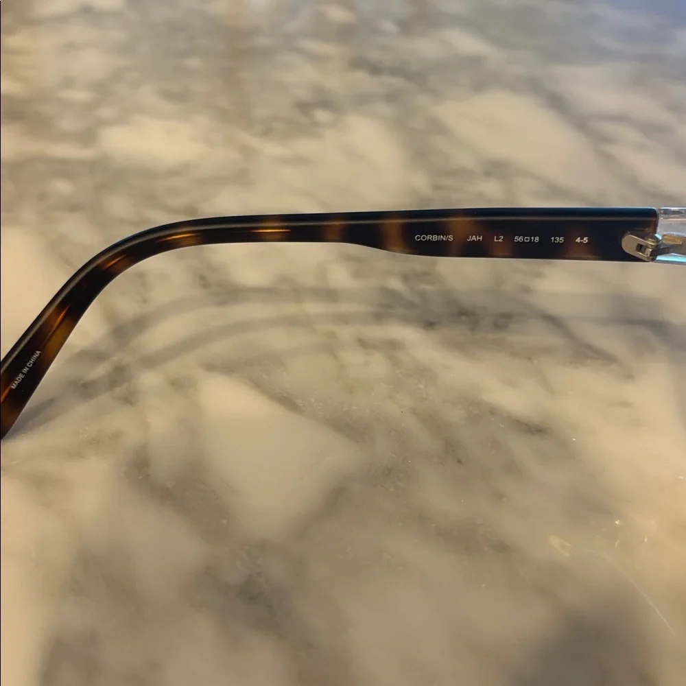 Stylish Clear and brown Sunglasses